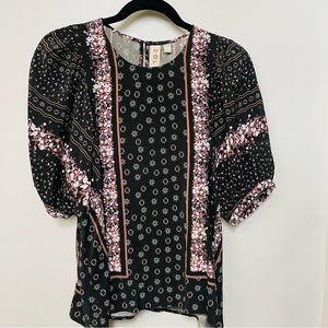 Anthropologie Bandana Print Top